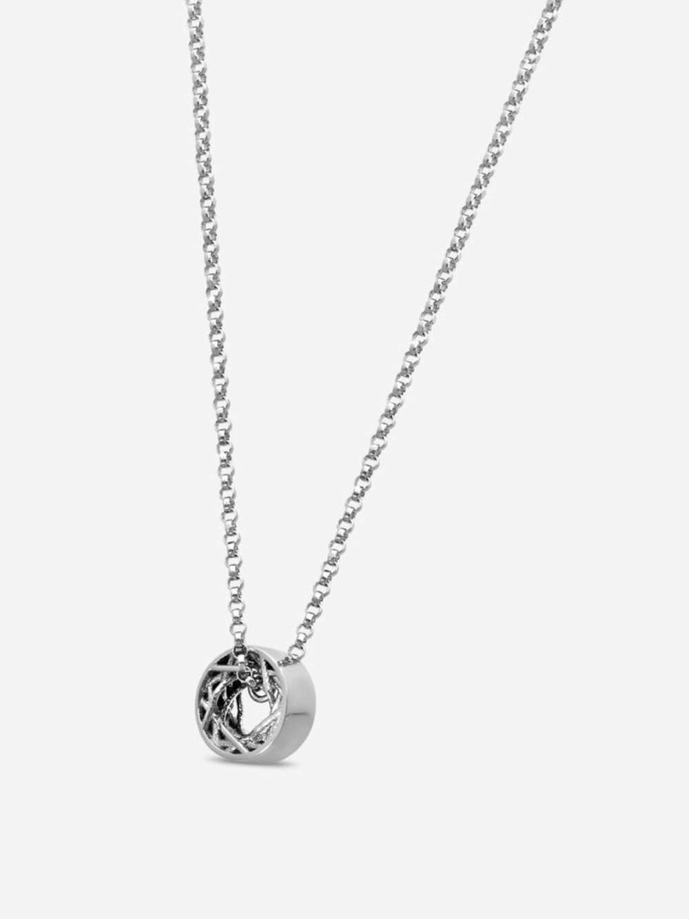 Roberto Coin 18k White Gold Necklace View 4